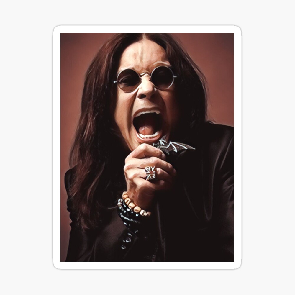 Ozzy Osbourne portrait iPhone Case