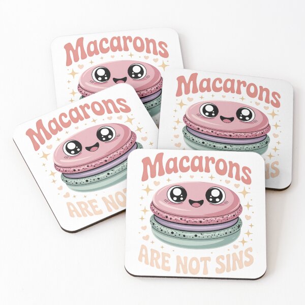Item preview, Macarons Are Not Sins: Indulge Without Guilt designed and sold by MUV3.