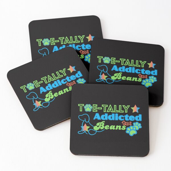 Item preview, Toe-Tally Addicted to Beans designed and sold by BarkTalkz.