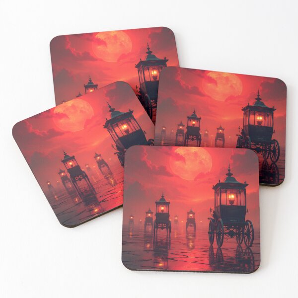 Item preview, Crimson Night Carriages designed and sold by oanaunciuleanu.