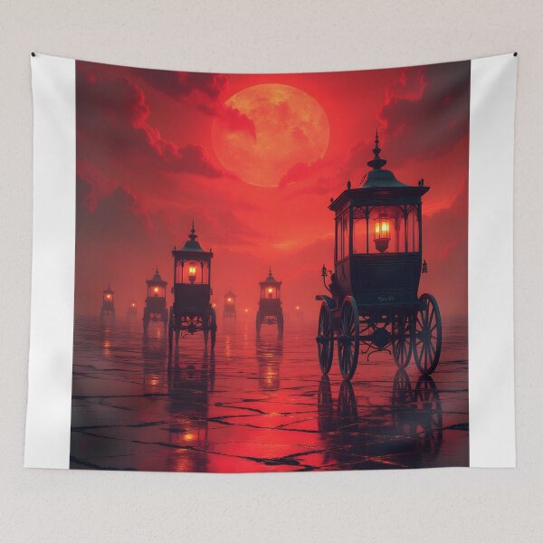 Item preview, Crimson Night Carriages designed and sold by oanaunciuleanu.
