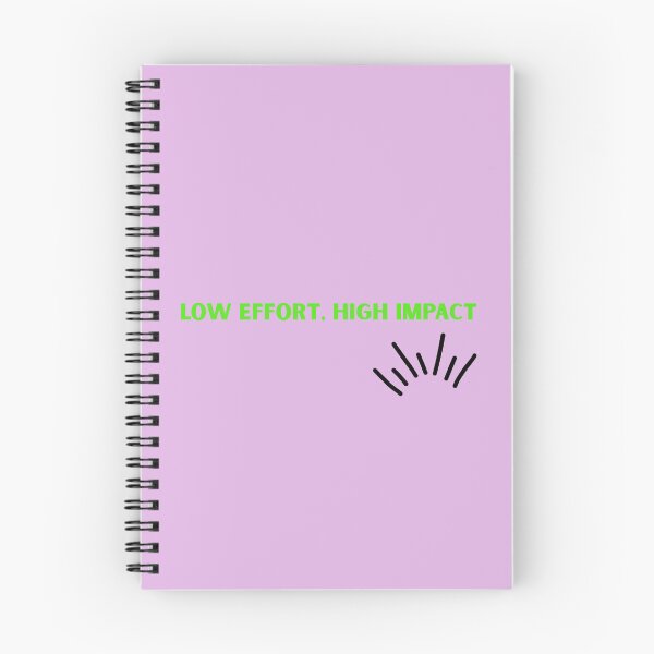 Item preview, Low effort, high impact designed and sold by lightandbright.