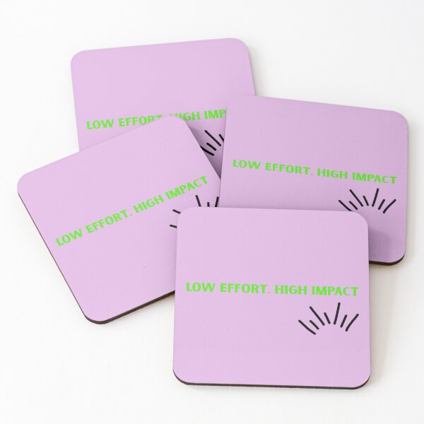 Item preview, Low effort, high impact designed and sold by lightandbright.