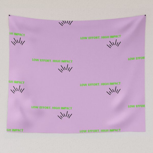 Item preview, Low effort, high impact designed and sold by lightandbright.