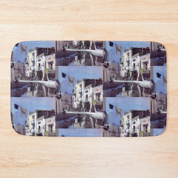 Item preview, Alley in Pozzuoli designed and sold by Ichneumon-art.