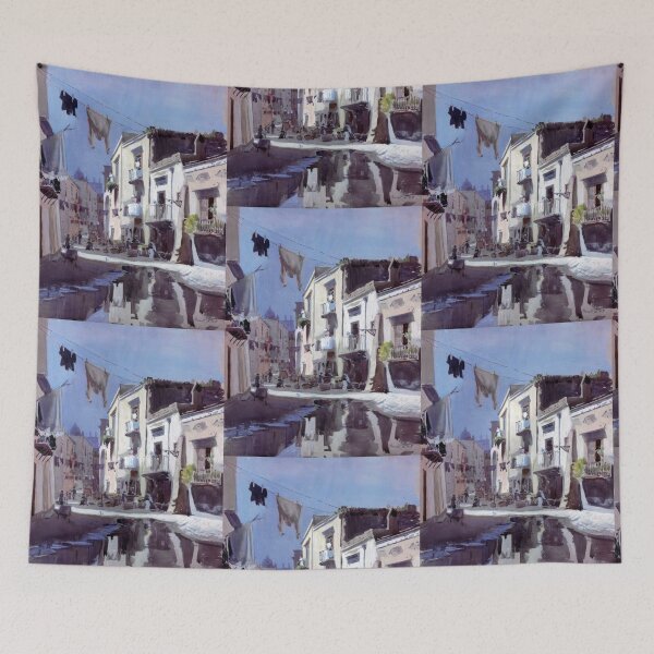 Item preview, Alley in Pozzuoli designed and sold by Ichneumon-art.