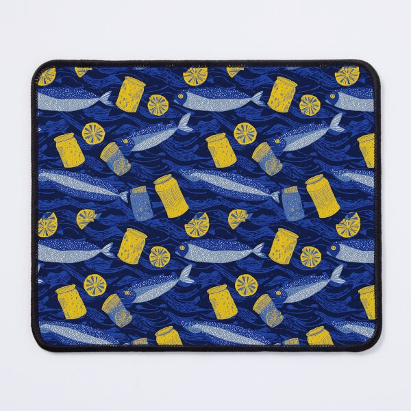 Item preview, Sparkling Sardines Vintage Lemon Cans designed and sold by MidArtForge.