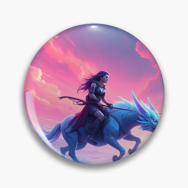 Item preview, Rider of the Celestial Steed designed and sold by oanaunciuleanu.