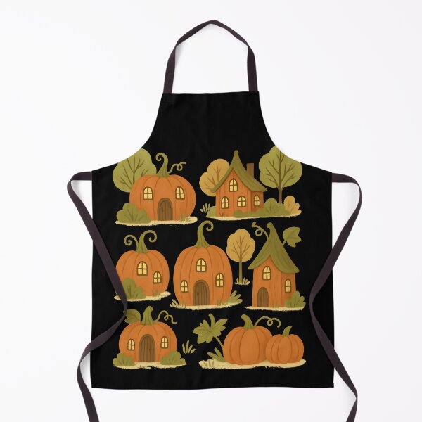 Item preview, Pumpkin House Neighborhood designed and sold by Uglyandcute.