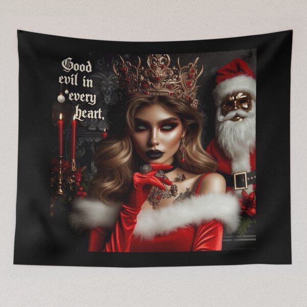 Item preview, Gothic Queen Glam Santa Candles designed and sold by Voodoo Store Paranormal Collections.