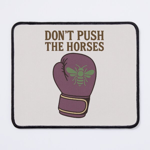 Item preview, Don't Push the Horses Glove Graphic designed and sold by ChernivtsiSkoda.