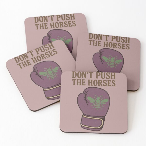 Item preview, Don't Push the Horses Glove Graphic designed and sold by ChernivtsiSkoda.