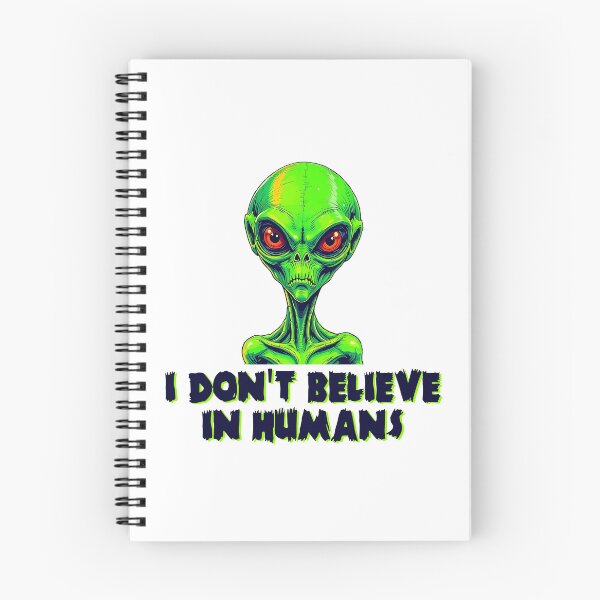 Item preview, Alien I don't believe in humans designed and sold by blankshirt.