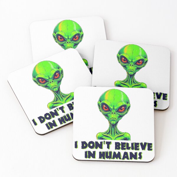 Item preview, Alien I don't believe in humans designed and sold by blankshirt.