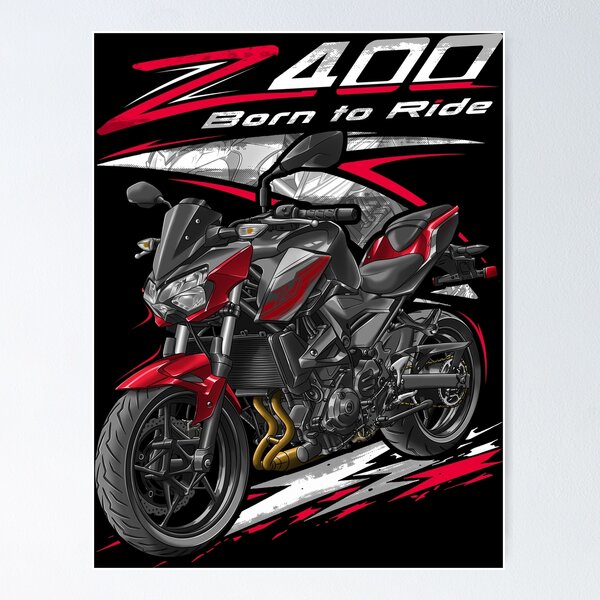 Pósters: Kawasaki Z400 | Redbubble