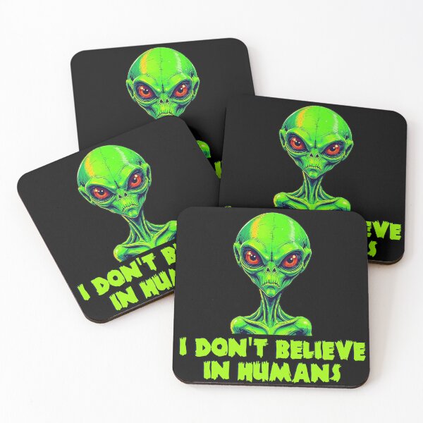 Item preview, Alien I don't believe in humans designed and sold by blankshirt.