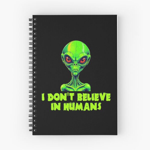 Item preview, Alien I don't believe in humans designed and sold by blankshirt.