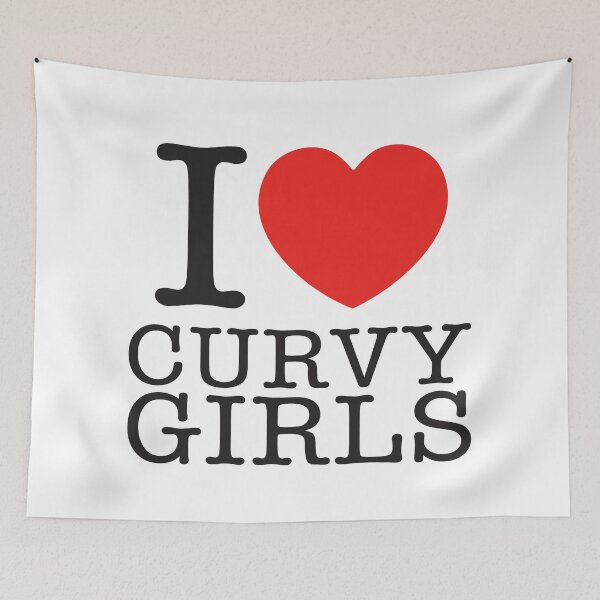 Item preview, I love curvy girls designed and sold by shitpostee.