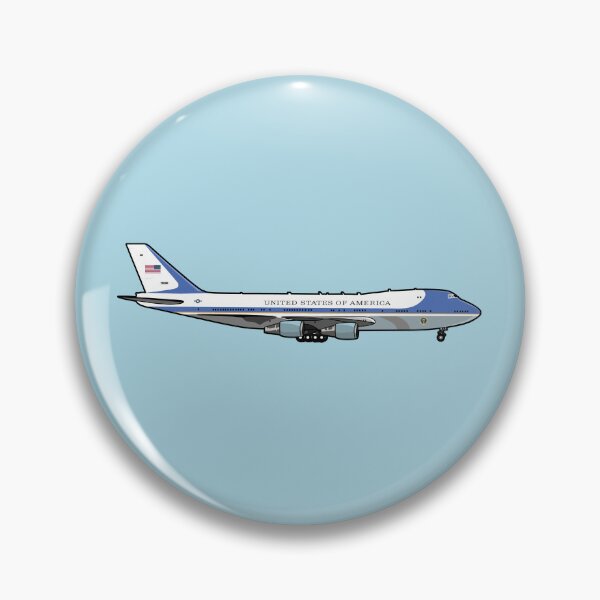 Item preview, Air Force One Presidential Plane Sticker designed and sold by PilotDecals.