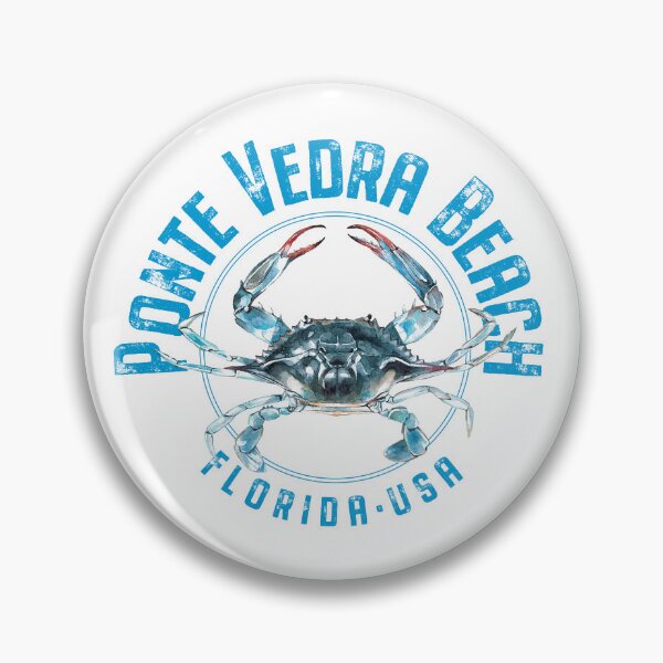 Item preview, Ponte Vedra Beach Florida Blue Crab Design designed and sold by Futurebeachbum.