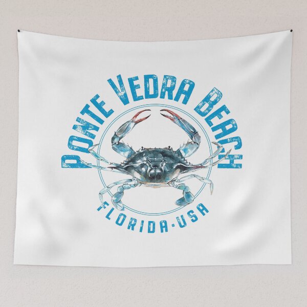 Item preview, Ponte Vedra Beach Florida Blue Crab Design designed and sold by Futurebeachbum.