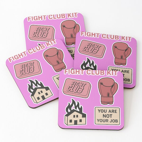 Item preview, Minimalist Fight Club kit — gloves, soap & fire designed and sold by LoomisDreams.
