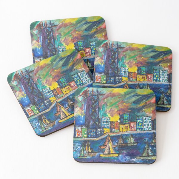 Item preview, Chicago Fire designed and sold by AlonzoFineArt.