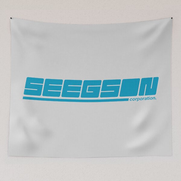 Item preview, Seegson Corporation v2 - Blue designed and sold by ABSTRACT-IVISM.