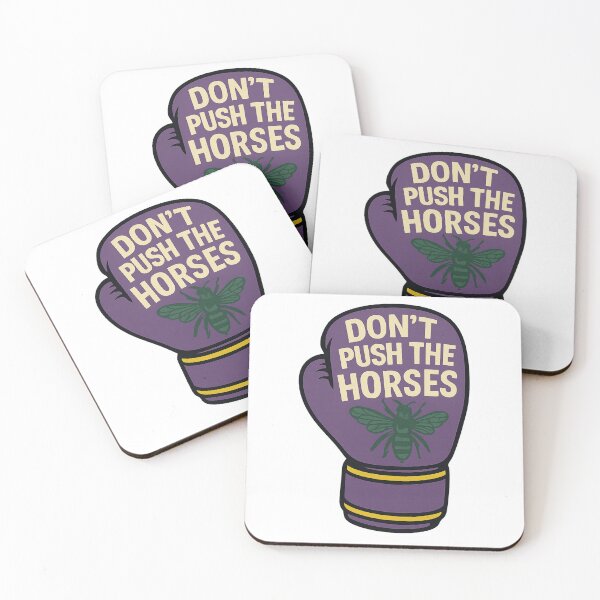 Item preview, Don't Push the Horses Glove Graphic designed and sold by ChernivtsiSkoda.