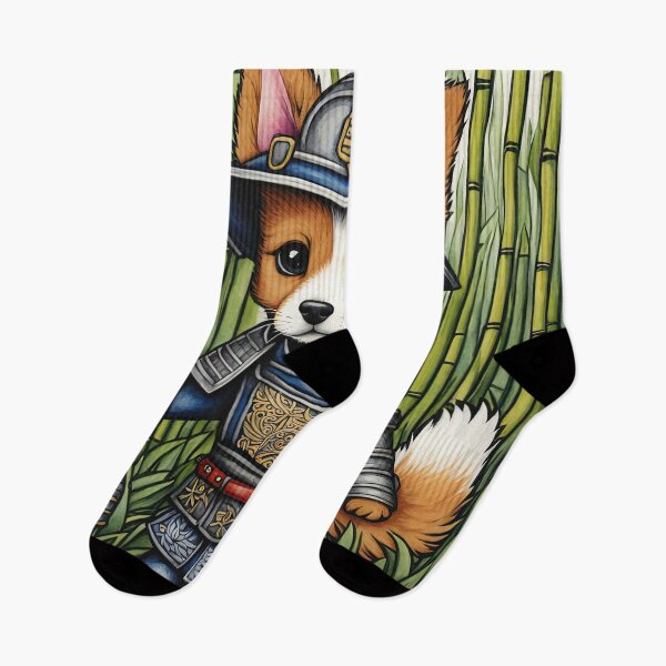 Item preview, Puppy as a Samurai Warrior in full armor designed and sold by Colin Bentham.