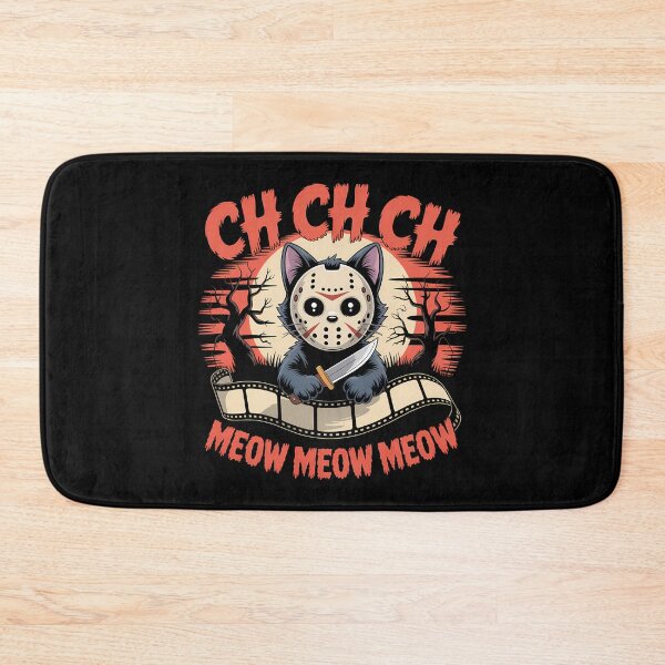 Item preview, Ch Ch Ch Meow Meow Meow - This gift is perfect for anyone who loves cats, horror movies, and a dark sense of humor. designed and sold by ZyziowskyArt.