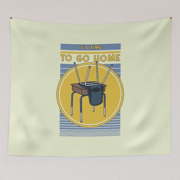Item preview, It´s Time to Go Home Funny School Nostalgia designed and sold by shopdiego.