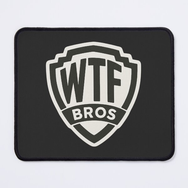 Item preview, WTF Bros Emblem - Iconic and Funny Parody designed and sold by LoomisDreams.
