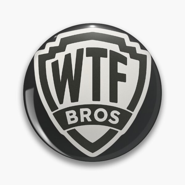 Item preview, WTF Bros Emblem - Iconic and Funny Parody designed and sold by LoomisDreams.