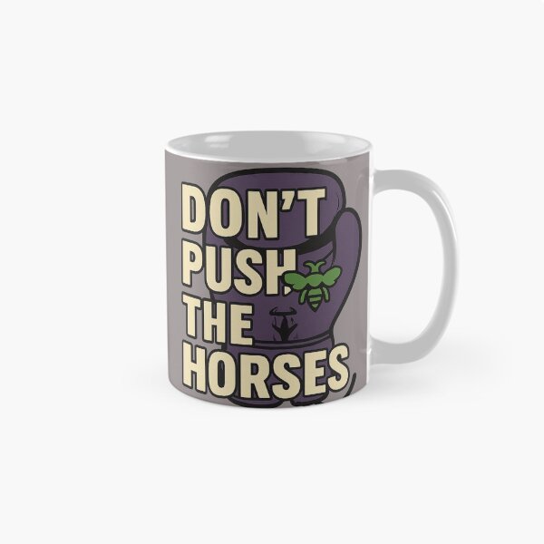 Item preview, Don't Push the Horses Glove Graphic designed and sold by ChernivtsiSkoda.