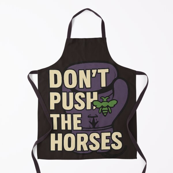 Item preview, Don't Push the Horses Glove Graphic designed and sold by ChernivtsiSkoda.