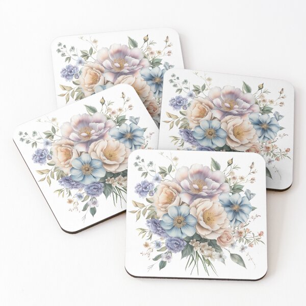Item preview, Twilight Blossoms – Moody Dark Floral Illustration designed and sold by MysticCanvasAi.