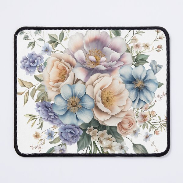 Item preview, Twilight Blossoms – Moody Dark Floral Illustration designed and sold by MysticCanvasAi.