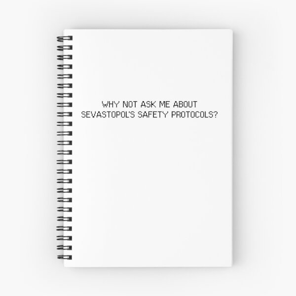 Item preview, Sevastopol's Safety Protocols? v1 - Black designed and sold by ABSTRACT-IVISM.