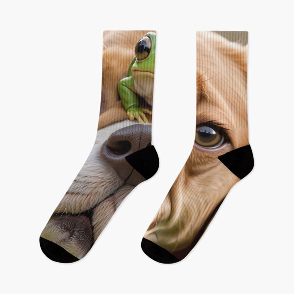Item preview, Two good friends, dog and frog designed and sold by Mi-RopaMx.