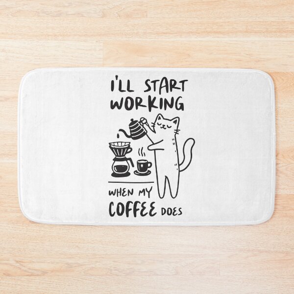 Item preview, Caffeinated Cat Chaos – Funny Coffee-Loving Kitty Barista Art designed and sold by No11DigitalArt.