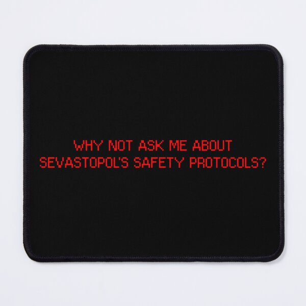 Item preview, Sevastopol's Safety Protocols? v3 - Red designed and sold by ABSTRACT-IVISM.