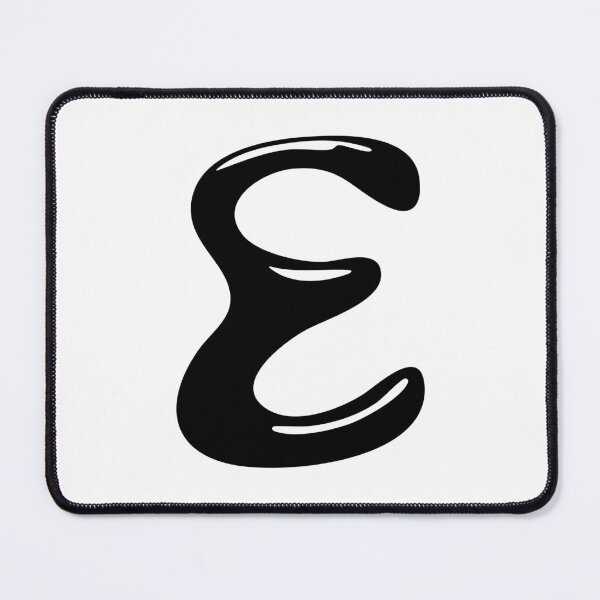 Item preview, Letter E – Glossy Goo Font designed and sold by uncoXab.