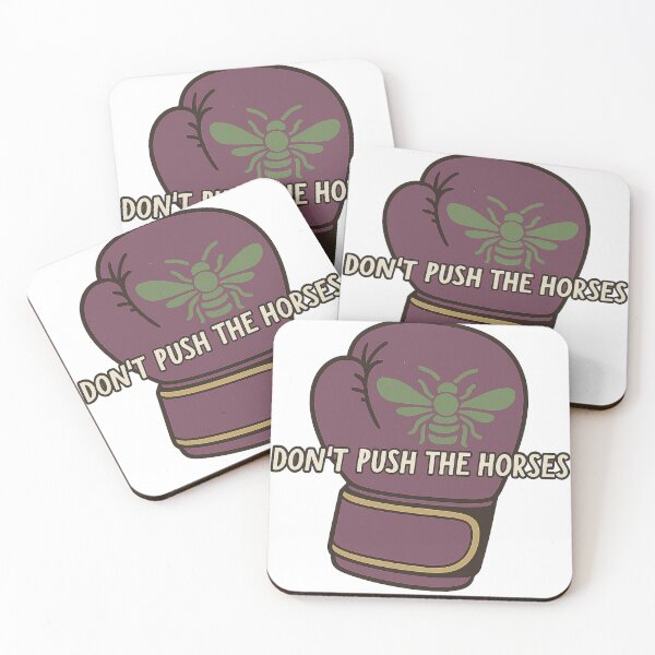 Item preview, Don't Push the Horses Glove Graphic designed and sold by ChernivtsiSkoda.