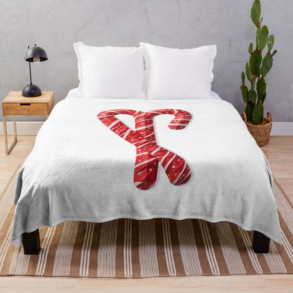 Item preview, Festive Red and White Candy Cane Art designed and sold by ShadowAndSlate.
