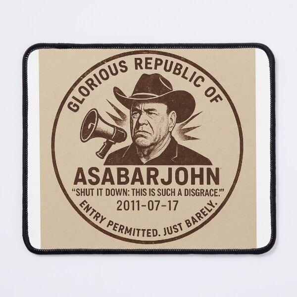 Item preview, AsaBarJohn designed and sold by GeekChicThreads.