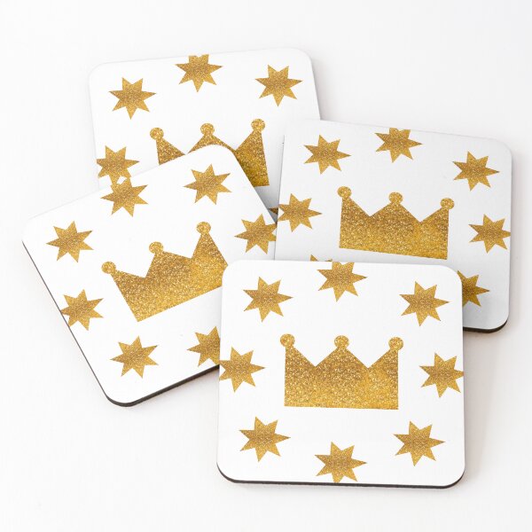 Item preview, The Golden Crown and Stars designed and sold by AmbientArtCo.