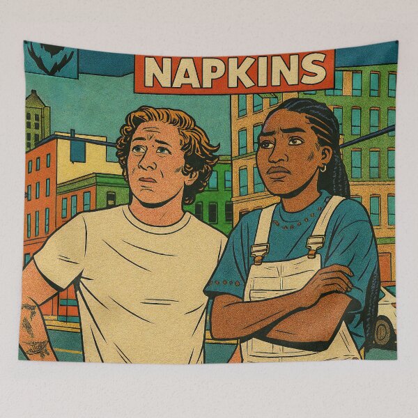 Item preview, The Bear - Napkins Comic designed and sold by Wanderdreaming.