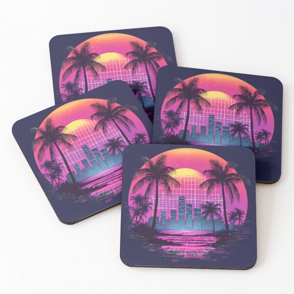 Item preview, Synthwave Paradise designed and sold by MysticCanvasAi.