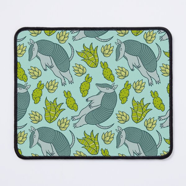 Item preview, Patrón de armadillo del desierto: un bonito diseño de cactus del suroeste designed and sold by musingtreeart.